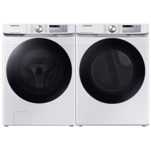 2.5 cu. ft. Compact Front Load Washer with AI Smart Dial and Super Speed  Wash in White Washers - WW25B6900AW/A2