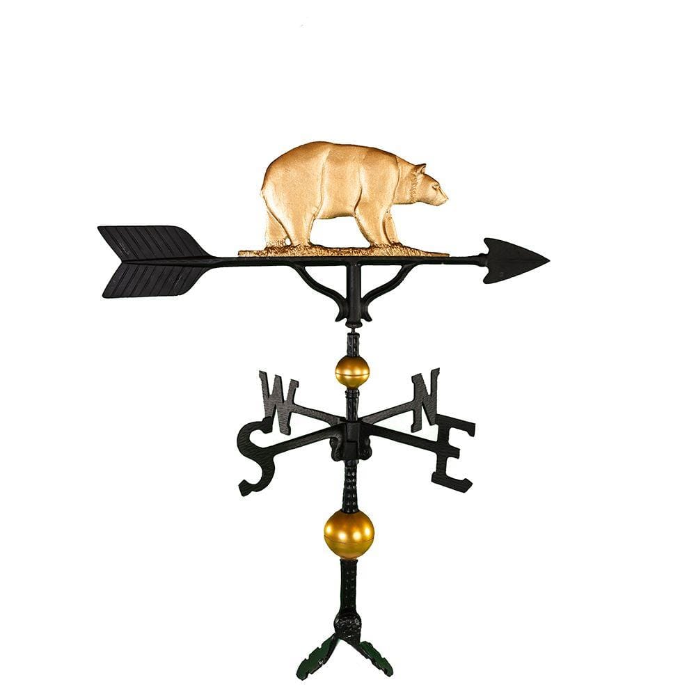32 in. Deluxe Gold Bear Weathervane price history on PriceWatchPro