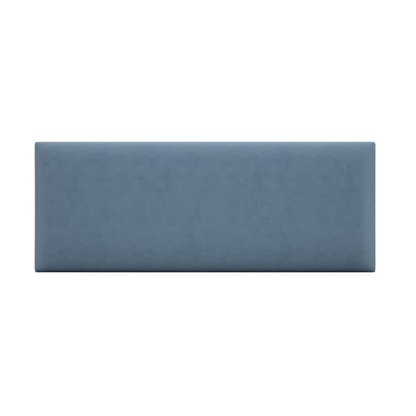 Micro Suede Ocean Blue Twin-King Upholstered Headboards/Accent Wall Panels