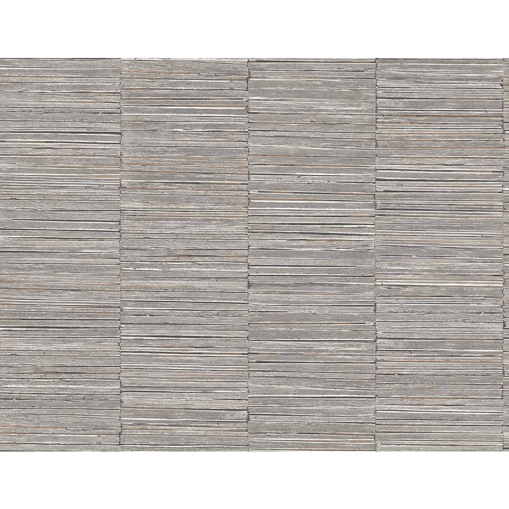 Grey Jenga Charcoal Striped Column Vinyl Non-Pasted Textured Repositionable Wallpaper price history on PriceWatchPro