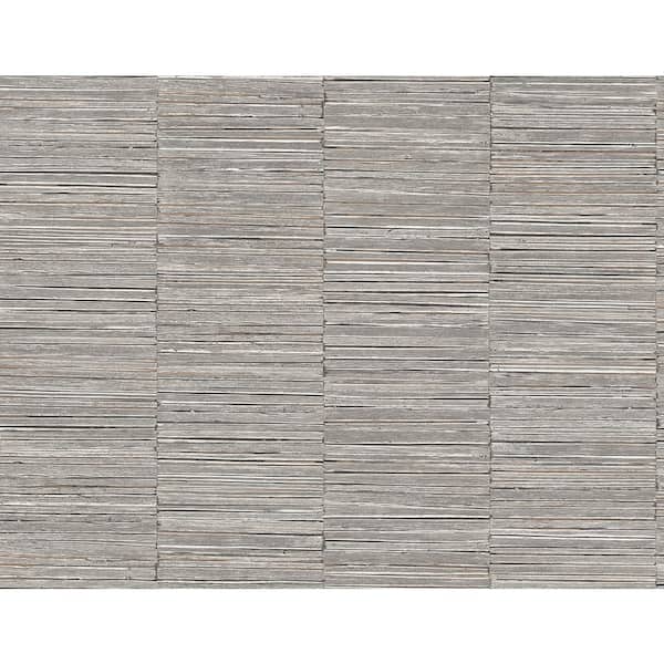 A-Street Prints Rushmore White Faux Grasscloth Wallpaper Sample