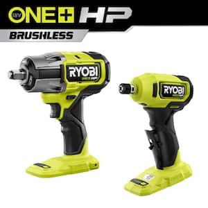 ONE+ HP 18V 2-Tool Combo Kit with 4-Mode 1/2 in. Impact Wrench and 1/4 in. Right Angle Die Grinder (Tools Only)