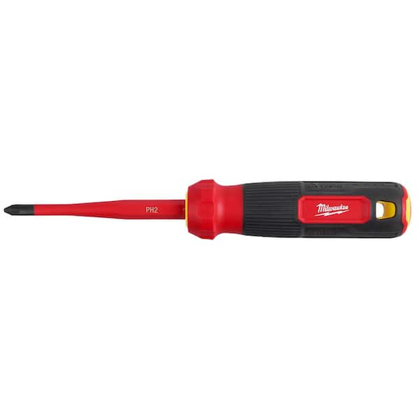 Milwaukee 8-in-1 1000V Insulated Slim-Tip Multi-Bit Screwdriver 48