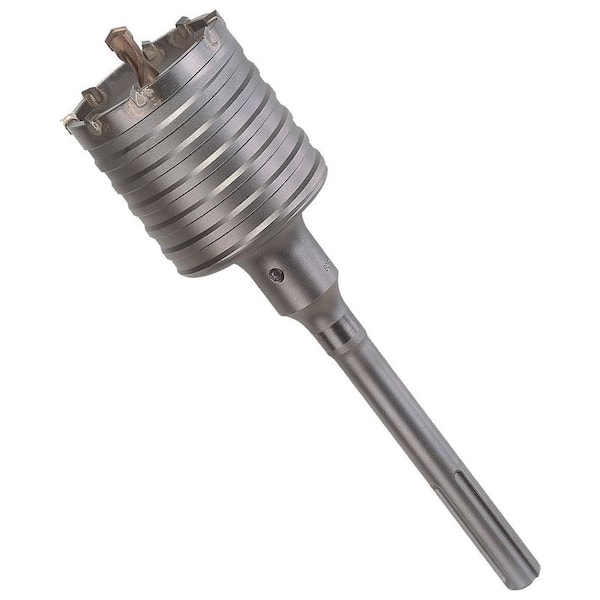 Bosch Spline rotary hammer core bits feature an integral shank for