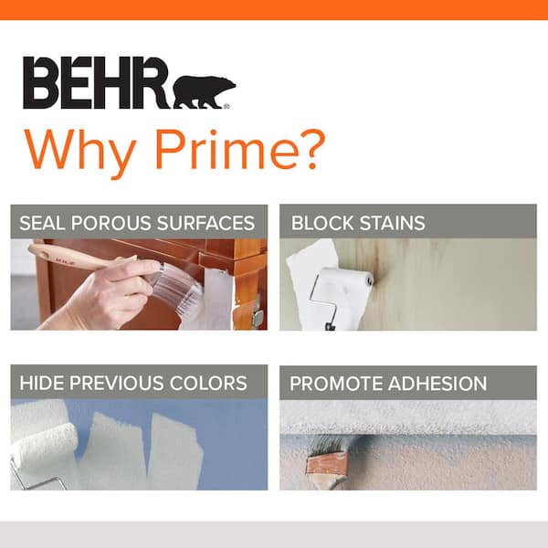 BEHR Premium Plus 5 gal. #P420-4A Gem Silica Semi-Gloss Enamel Low Odor Interior Paint & Primer