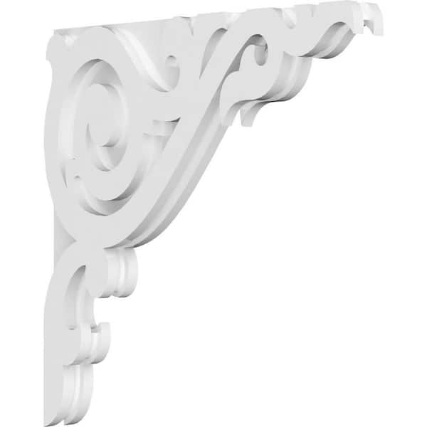 Ekena Millwork Baile 1.5 in. W x 18 in. H x 18 in. D Signature Urethane Polyurethane Corbel
