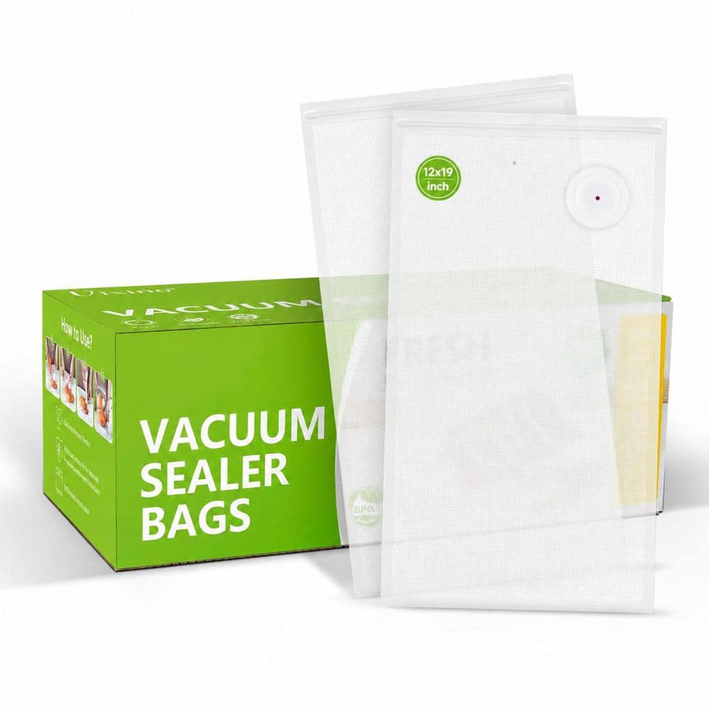 30 Pack Reusable BPA-Free Vacuum Sealer Bags for Food Storage, Dishwasher Safe, Sous Vide, Leakproof price history on PriceWatchPro