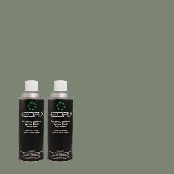 Hedrix 11 oz. Match of B-471 Quarrytile Gloss Custom Spray Paint (2-Pack)