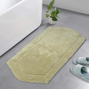 Mohawk Home Facet Chocolate 20 in. x 24 in. Nylon Machine Washable Bath Mat  278884 - The Home Depot