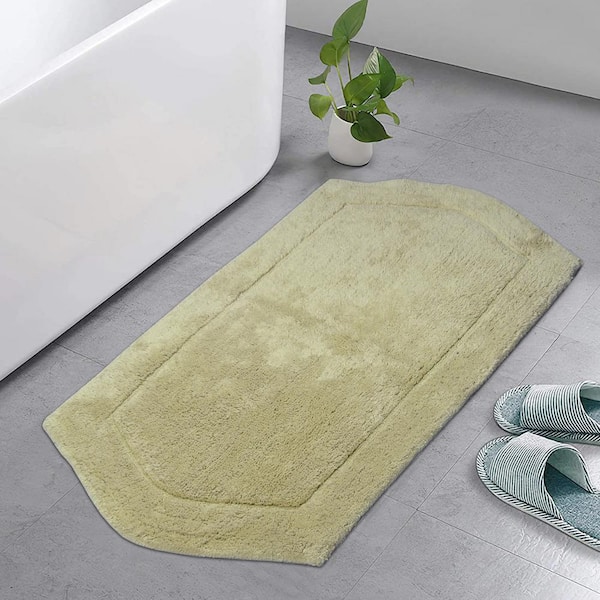 HOME WEAVERS INC Waterford Collection 100% Cotton Tufted Bath Rug, 24 x ...