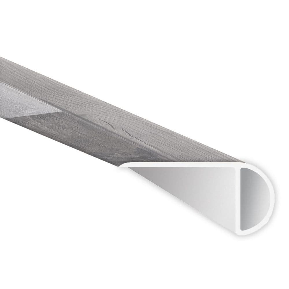 Hoffman 0.75 in. Thick x 2.75 in. Wide x 94 in. Length Luxury Vinyl Overlapping Stair Nose Molding price history on PriceWatchPro
