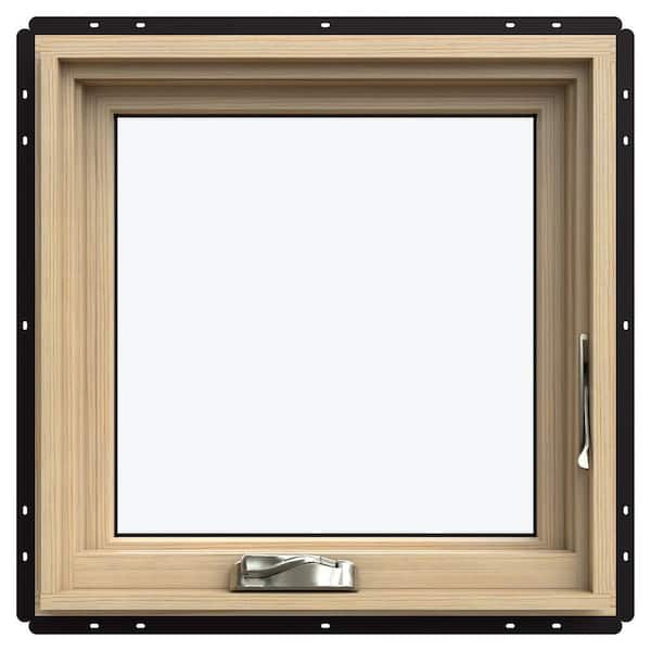 24 in. x 24 in. W-5500 Left-Hand Casement Wood Clad Window
