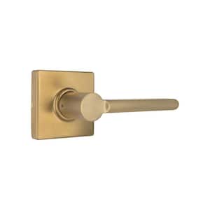 Schlage Accent Satin Brass Passage Hall/Closet Door Handle F10 V ACC 608 -  The Home Depot