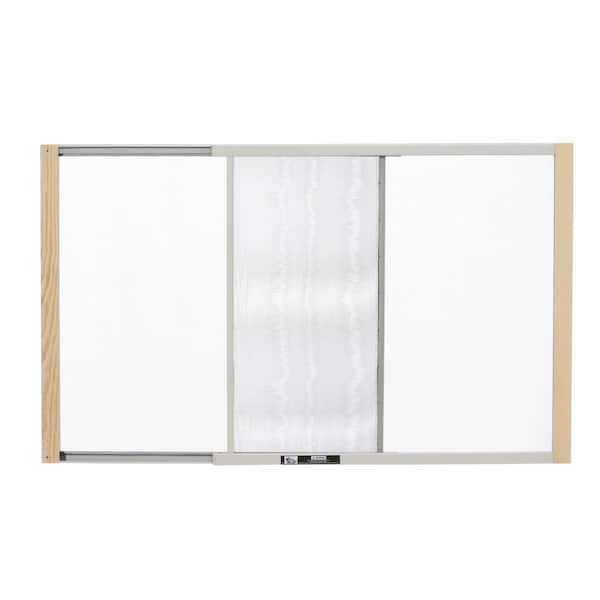 W B Marvin 21 37 In X 18 H Clear Wood Frame Adjustable Window Screen Aws1837 - Diy Solar Screens Home Depot