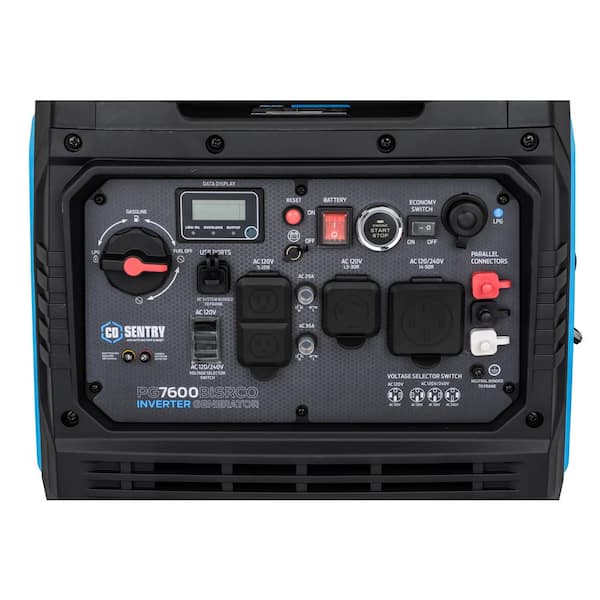 Pulsar 7600-Watt Dual Fuel Gas Electric/Recoil Start Inverter