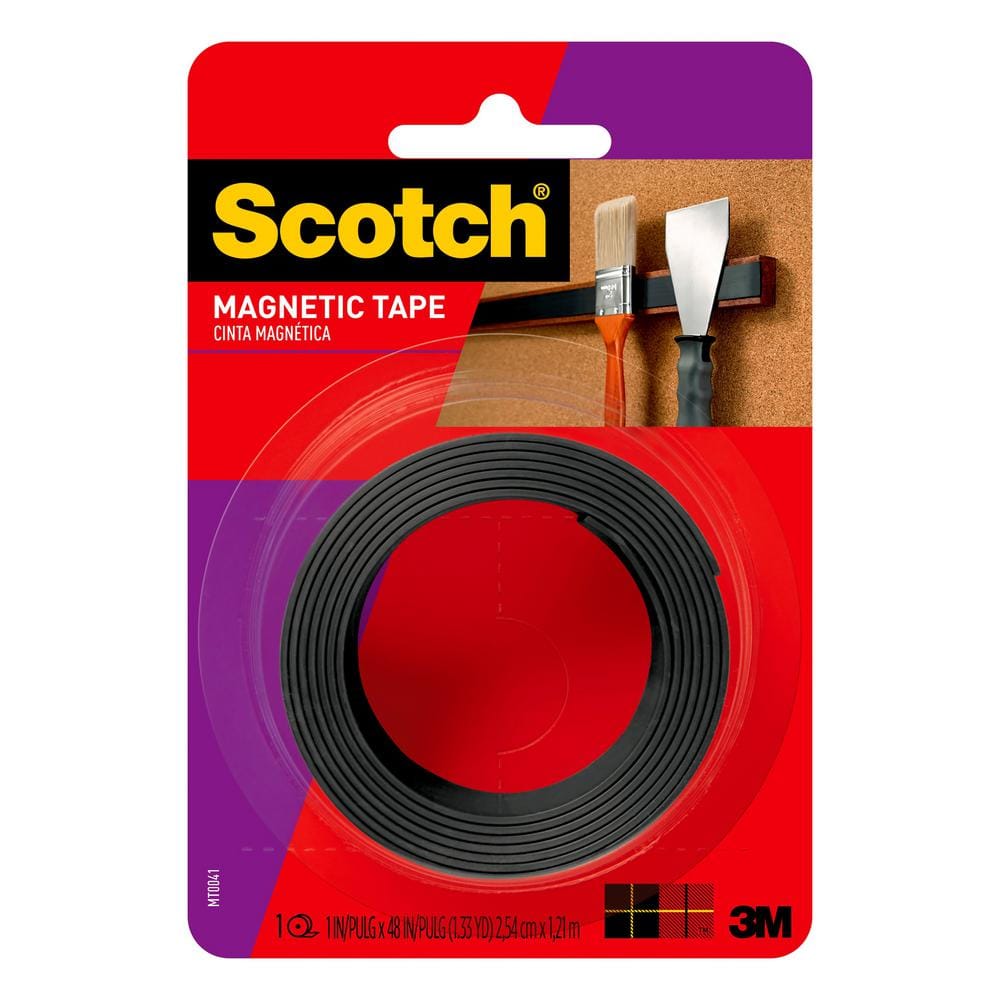 The Magnet Source 1/2 in. x 30 in. Magnetic Tape 07011 - The Home Depot