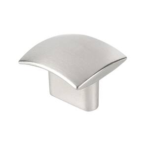 Italian Designs Collection 1.18 in. Brushed Nickel Cabinet Knob