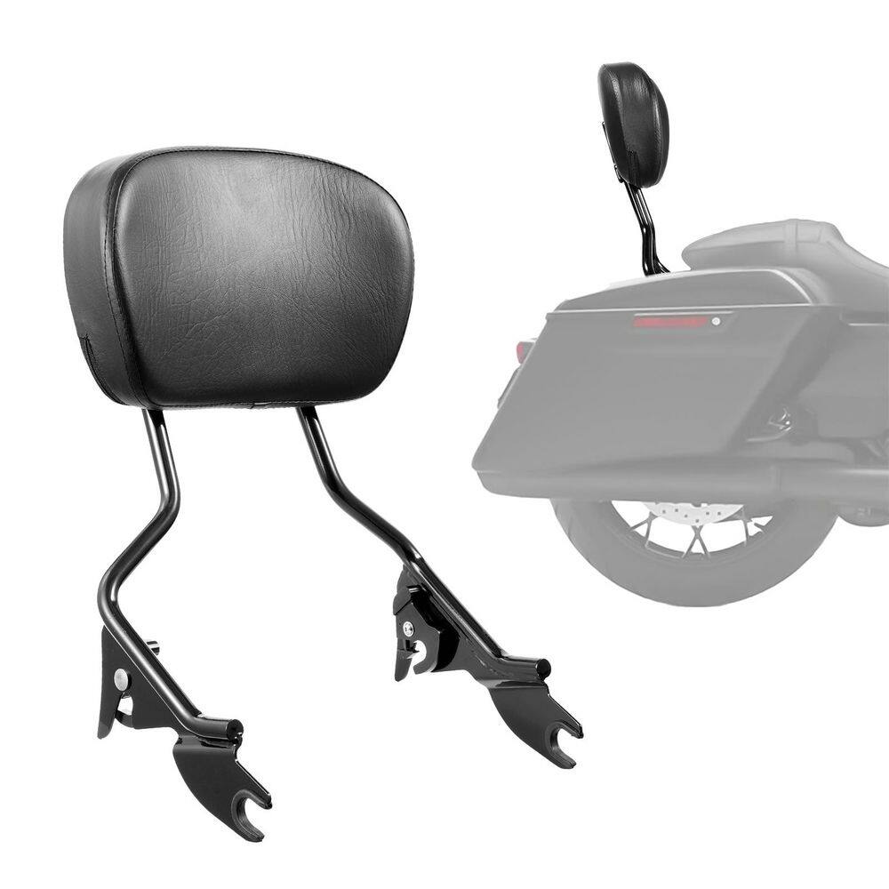 Detachable Motorcycle Passenger Backrest, Fits Harley-Davidson Touring Street/Road Glide, Road King, 16-In. Height Black price history on PriceWatchPro