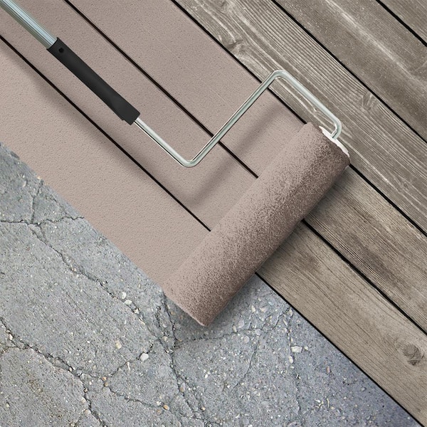 1 gal. #770B-4 Classic Textured Low-Lustre Enamel Interior/Exterior Porch and Patio Anti-Slip Floor Paint