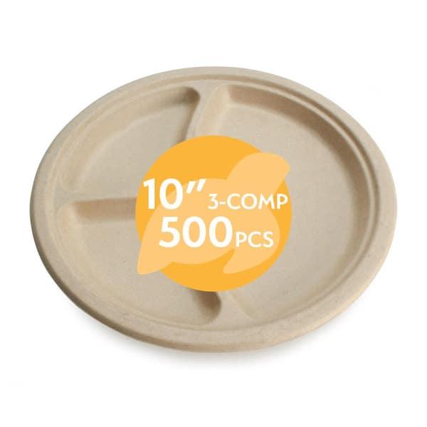 Brown Sturdy 32 Oz Paper Bowls Microwave Safe Hot Food Takeaway
