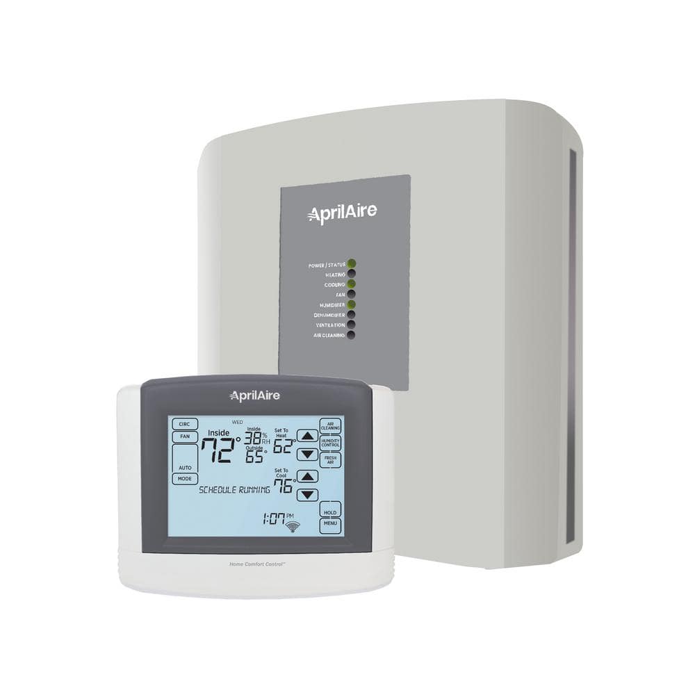 Aprilaire 8910W Wi-Fi Programmable Touchscreen Thermostat with IAQ Control