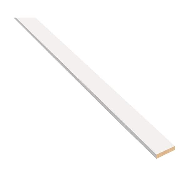Kitchen Kompact 3 in. x 96 in. x 3/4 in. Filler in White Shaker - (12-Pieces/Carton)
