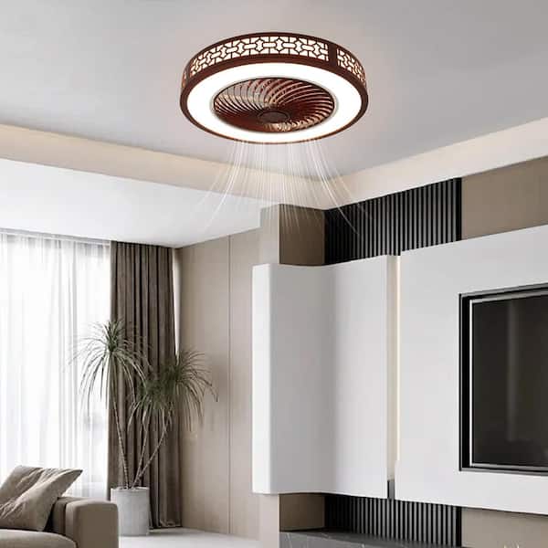 OUKANING 22 in. Chinese Style Indoor 2 Colors Change