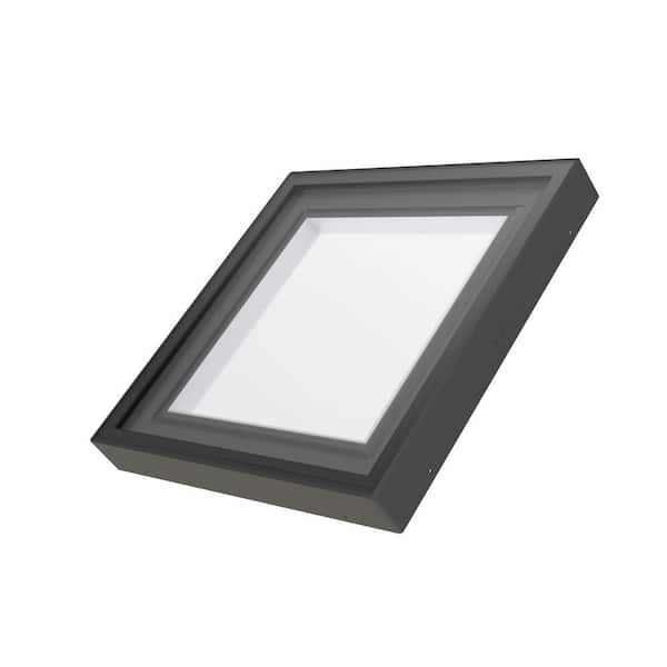 Fakro FXC 34-1/2 in. x 34-1/2 in. Fixed Curb-Mounted Skylight with Premium Infinity Laminated Low-E Glass