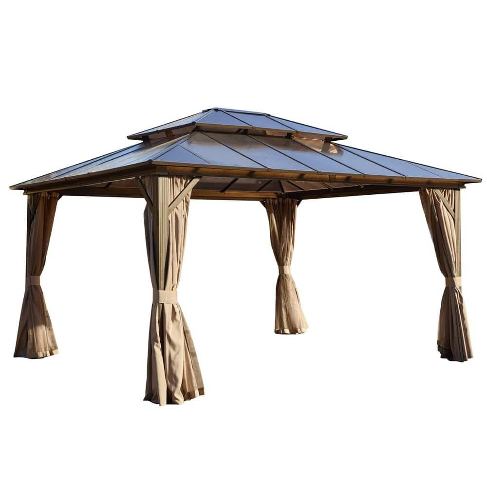 Have a question about 12 ft. x 14 ft. Hardtop Gazebo, Outdoor Gazebo ...