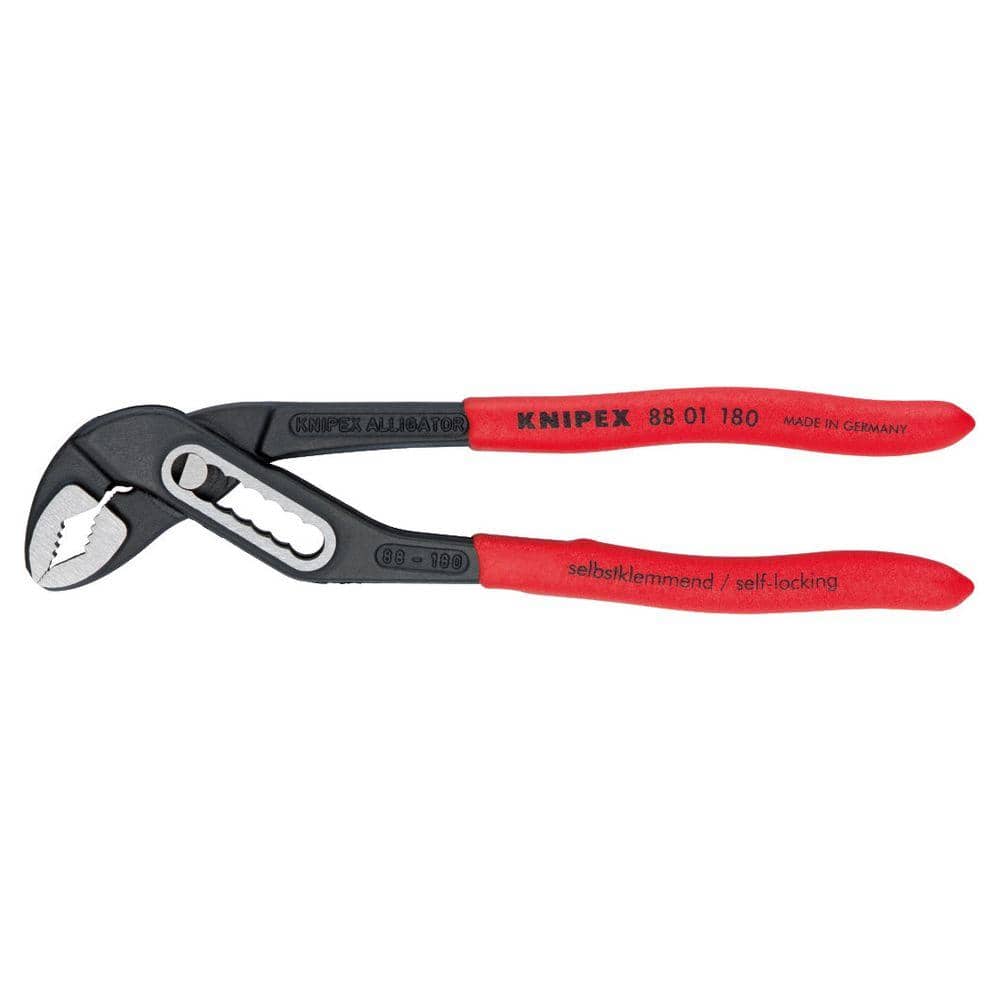 KNIPEX 7-1/4 in. Alligator Water Pump Pliers 88 01 180 - The Home