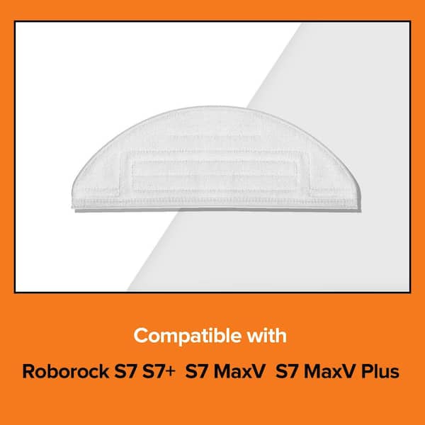 ROBOROCK Mop Cloth 2 for S7, S7 MaxV Series Roborock S7, S7 MaxV Mop Cloth  - The Home Depot