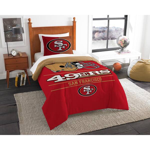 THE NORTHWEST GROUP 49ers 2-Piece Draft Multi Twin Comforter Set