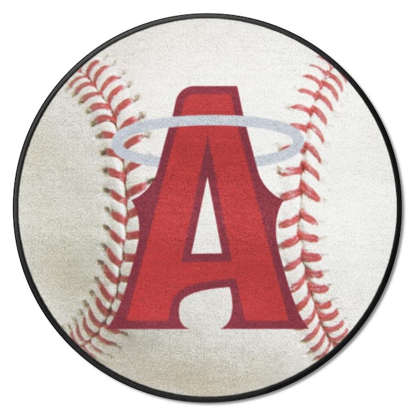 FANMATS Los Angeles Angels Baseball Rug - 27in. Diameter