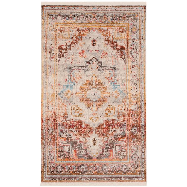 SAFAVIEH Vintage Persian Cream/Multi 5 ft. x 8 ft. Area Rug
