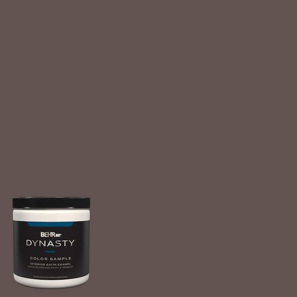 BEHR DYNASTY 8 oz. #740B-6 Windsor Satin Enamel Stain-Blocking Interior/Exterior Paint and Primer Sample