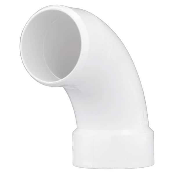 Charlotte Pipe 1 1/2 in. DWV PVC 90-degree Long Turn Elbow Fitting