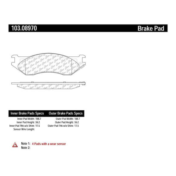 Centric Parts Disc Brake Pad Set