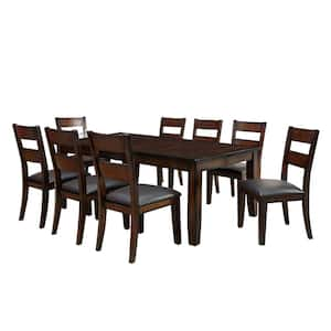 Dickinson I Dark Cherry 9-Piece Table Set