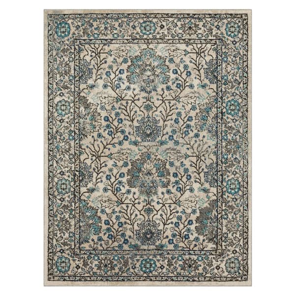 Mohawk Home Bonilla Blue 7 ft. 10 in. x 10 ft. Area Rug