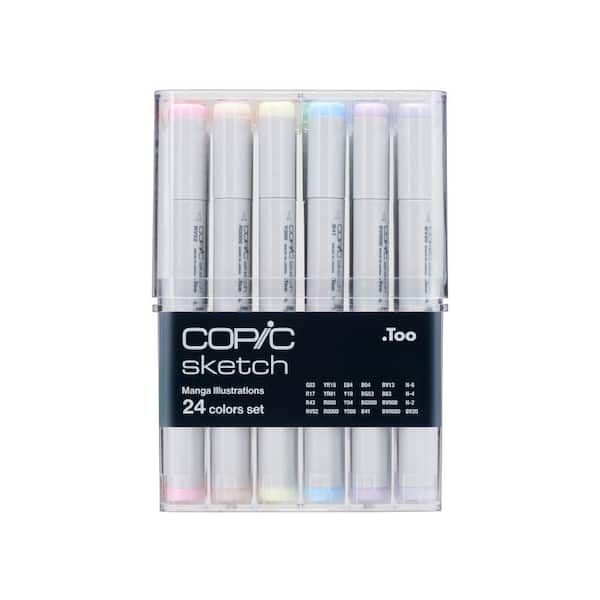 COPIC Classic Markers Basic Set (12-Markers) CMCB12V2 - The Home Depot