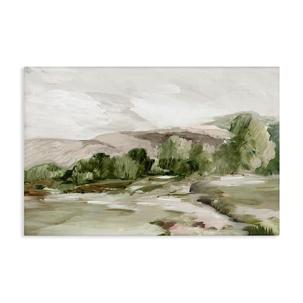 Stupell Industries Tree Line From Afar by Lera Unframed Nature Graphic Art Print 24 in. x 36 in.