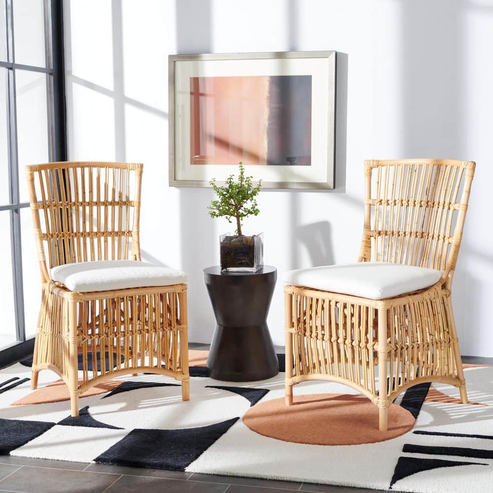 Erika Natural Arm Chair Set of 2 price history on PriceWatchPro