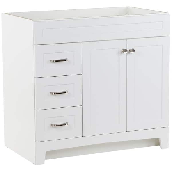 H Bath Vanity Cabinet Only, Bathroom Vanity Cabinet Only 36 Inch