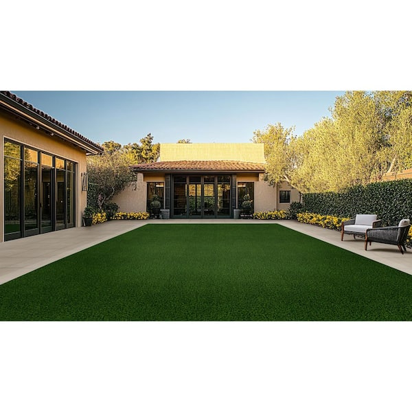 MSI Viridian Green 15 ft. W x Cut to Length Green Artificial Grass