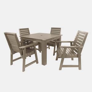 Weatherly 5-Pieces Square Dining Set