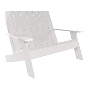 Italica Double Wide Modern Plastic Adirondack Chair