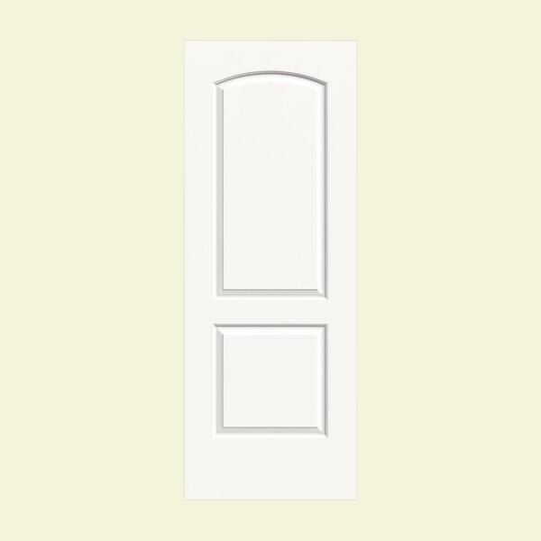 JELD-WEN 32 in. x 80 in. Continental White Painted Smooth Molded Composite MDF Interior Door Slab