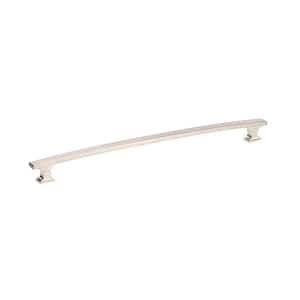 Rimouski Collection 18 in. (457 mm) Brushed Nickel Transitional Rectangular Appliance Bar Pull