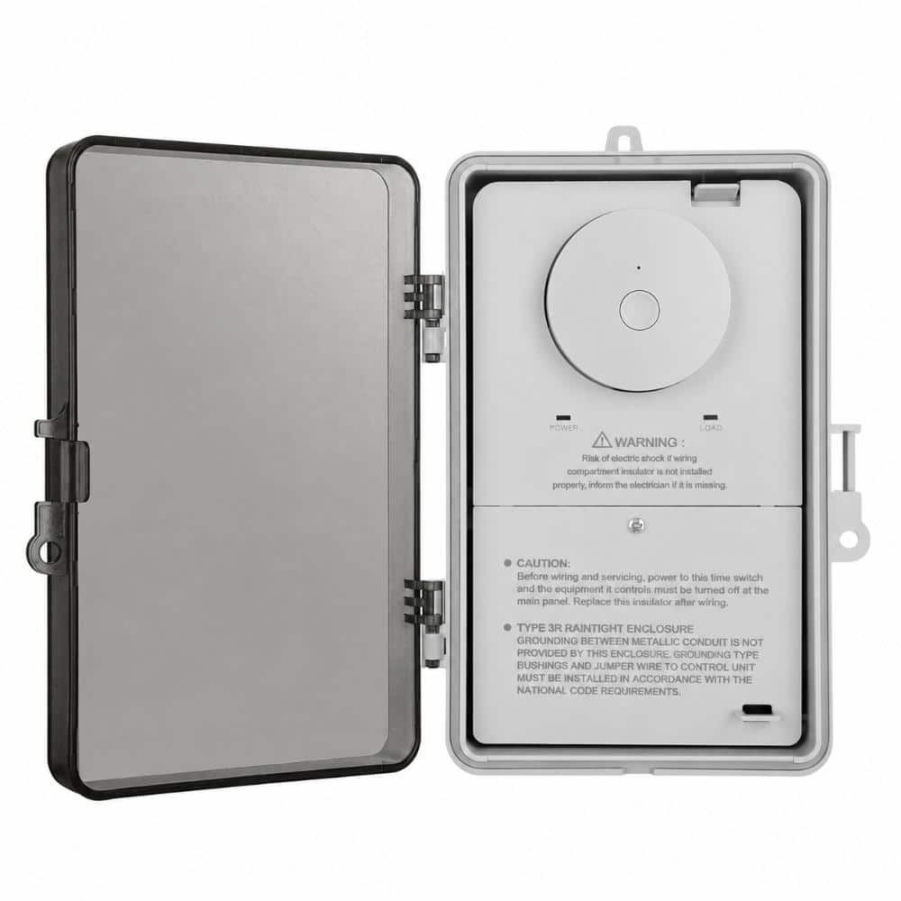 40 Amp WiFi Pool Timer Smart Switch for Pool Pumps, Water Heaters and Spas, 120-277 VAC, Weatherproof