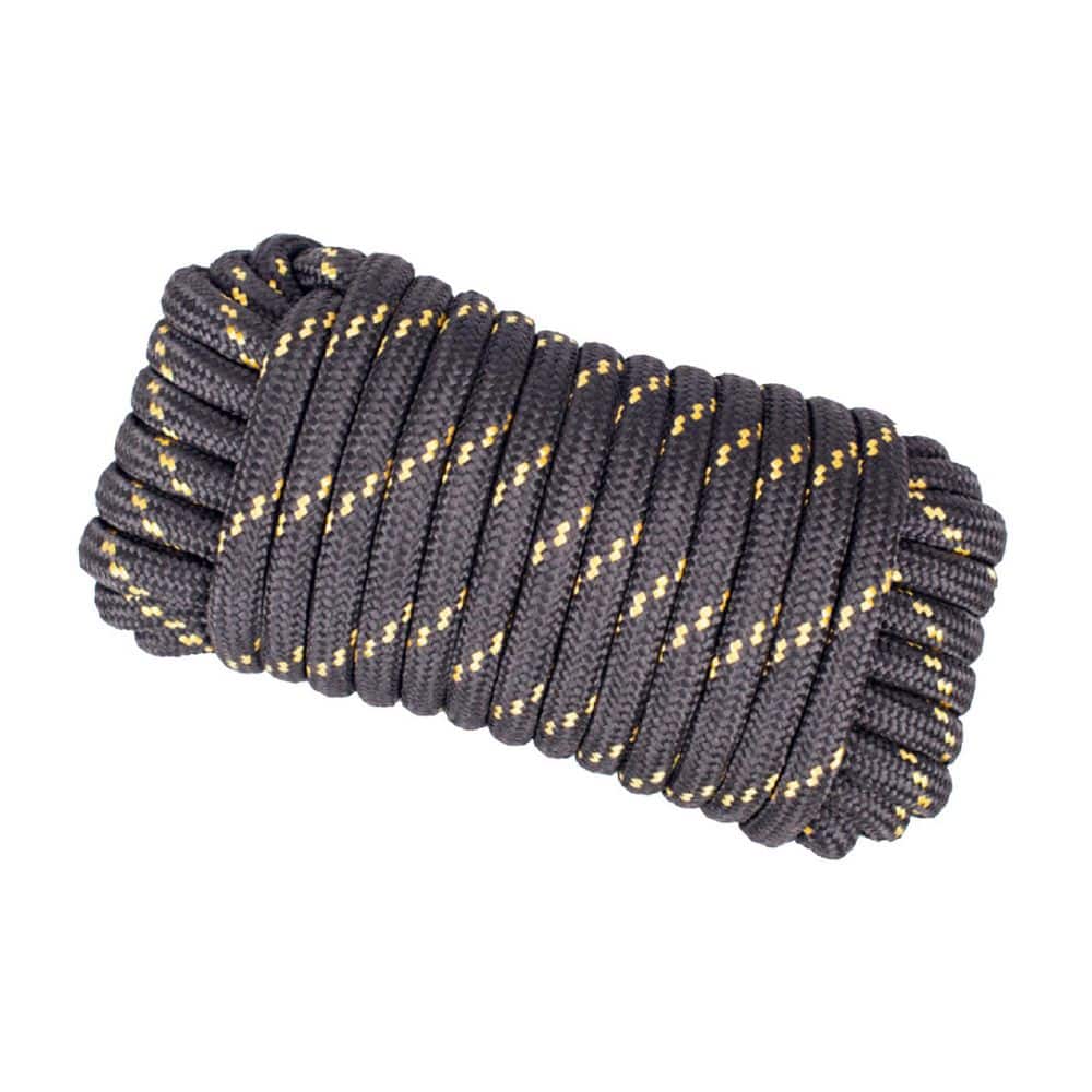 1/2 inch x 50 ft. Diamond Braid Polypropylene Rope-Black price history on PriceWatchPro